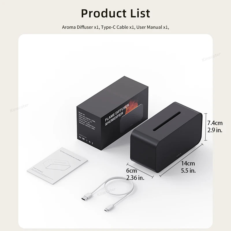 Flame Mood | Aroma Diffuser 120ml