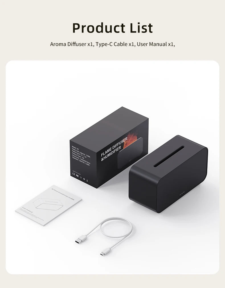 Flame Mood | Aroma Diffuser 120ml